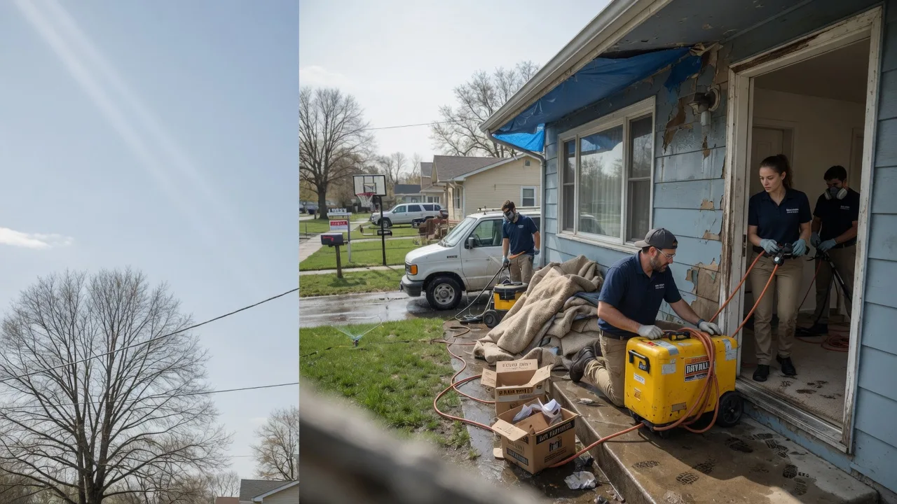 Basement Flood Cleanup in Rainelle, WV near me
